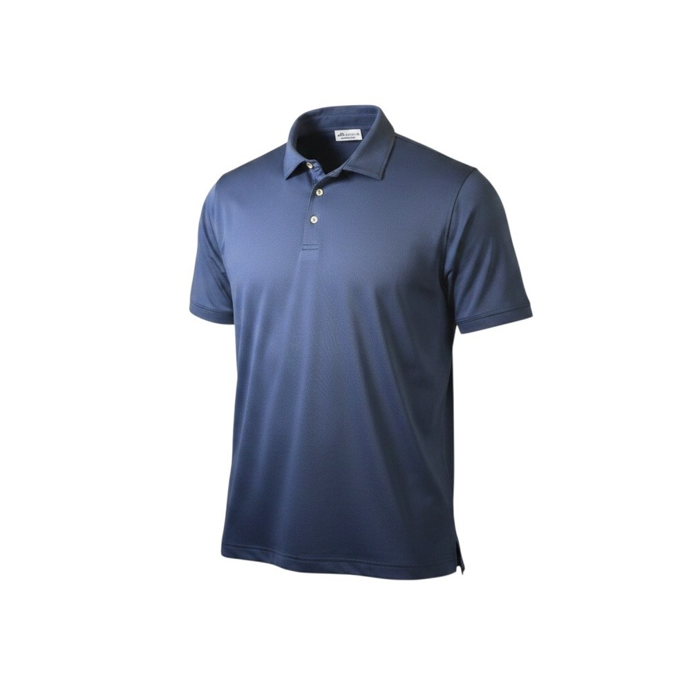 Peter‎ Millar Summer Comfort Polo Shirt Mens XL Navy Blue BSMG 50 Years Golf Top